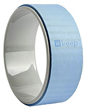 Yoga Rad Rutschfeste Fitness Yoga Circle Roller FüR Pilates Idealer Roller FüR Back Stretch FüR Alle Niveaus Dehnbar/Blau / 13cm