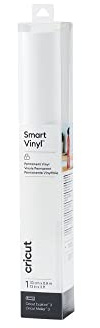 Cricut Smart Vinyl Permanent | 1 sheet | 33cm x 0.9m | White