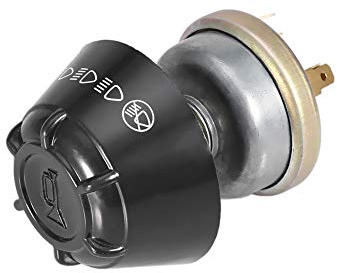 Traktor Hupe 12V Mit Schalter, 12V Hupe Druckknopf Metall Kippschalter Wasserdichter Lichtschalter Ersatz für Massey Ferguson Traktor