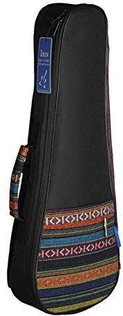 Btuty Ukulelentasche 53,3 cm für Sopran Ukulele mit Polsterung | Gepolsterte Ukulele Tasche aus Baumwolle mit Schultergurt für 53,3 cm Sopran Ukulele, Schutz und Transport unterwegs