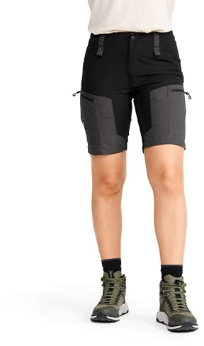 RevolutionRace RVRC GP Shorts für Damen, strapazierfähige und belüftete Wandershorts für alle Outdoor-Aktivitäten