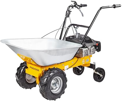 Motocarriola BIORTO mod. PGG100 trazionata con motore RATO RV170 - MADE IN ITALY