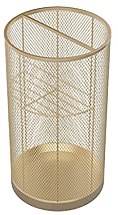 Umbrella Stand Umbrella Holder Round Umbrella Basket, Metal Mesh Umbrella Stand For Apartment Office Hallway, Portable Umbrella Rack Support Umbrella Holder For Entryway ( Color : Gold , Size : 30cm x