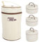 Yunir Récipient à Déjeuner isolé, Boîte à Déjeuner à Compartiment Thermique en Acier Inoxydable, Pot Alimentaire isolé, étanche aux Fuites pour les Voyages Scolaires (Yuniris6ga58nvt-12)