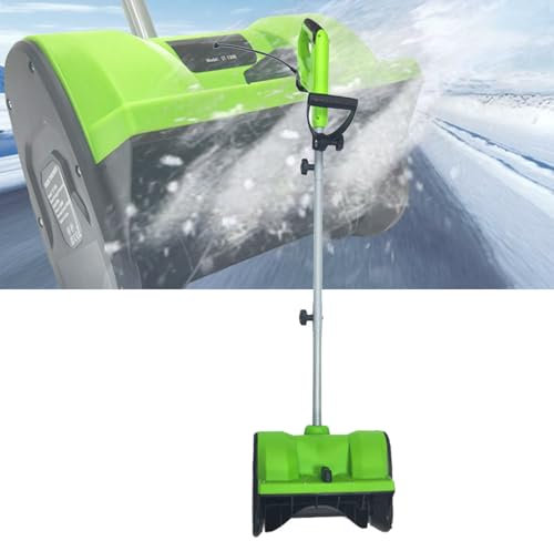 Quitanieves eléctrico manual, pequeño equipo para quitar nieve en carreteras, máquina quitanieves doméstica