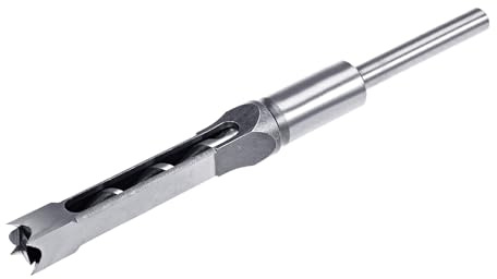 QUARKZMAN Mèche À Trou Carré 12.7mm(1/2) En Acier Rapide Creuse | Pour Mortaiseuse, Pour Travail Du Bois Menuiserie Machine À Mortaise Tenon