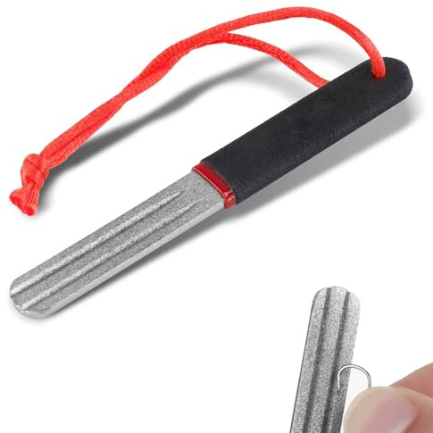 BFQZ V-Groove Dart Sharpener,Darts Sharpener,Portable Sharpening,1 Pcs | Dart Accessories,V-Groove Dart Point Sharpener Portable Rapid Sharpening Tool for Fishing & Dart Sharpener