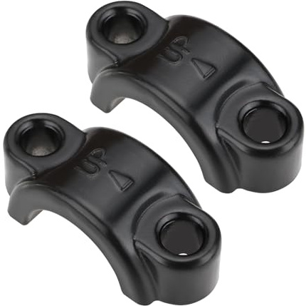 Create idea Lot de 2 Colliers de Serrage de Levier de Frein M6 en Aluminium pour Maître-Cylindre d'embrayage Couvercle de Fixation du Siège Adapté Aux Guidons de Vélo électrique Dirt Bike de 22 Mm