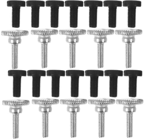 DIYEAH 60 Pezzi di Viti per Macchina da Cucire - Vite di Fissaggio del Morsetto dell'ago per Piedino premistoffa - Strumenti di Manutenzione per Accessori per Macchine da Cucire in Metallo per