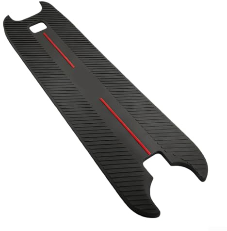 Almohadilla antideslizante para patinete eléctrico Ninebot F3, cubierta de goma para pedal, calcomanía impermeable antideslizante, accesorio de repuesto de instalación rápida, color negro