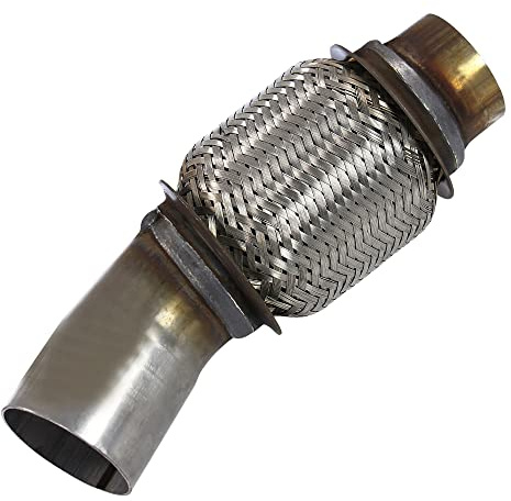 BESTPRICE ATP 1x Tubo flessibile Tubo di scarico Riparazione anteriore Flex | Compatibile con: BMW 1, 1, 1 Cabriolet, 1 Coupe, 3, 3 Cabriolet, 3 Coupe, 3 Touring, 5, 5 Touring, X1