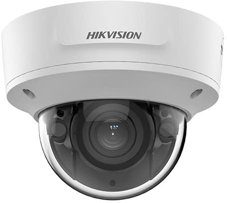 Hikvision Caméra IP AcuSense, résolution de 4,0 MP, objectif 2,8 ~ 12 mm, IR 40 m, carte SD, IK10 DS-2CD2743G2-IZS-2,8-12 mm