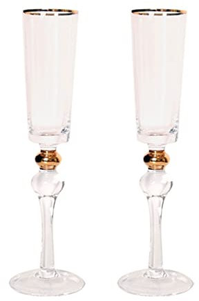 Flûtes à champagne créatives - Verre à bière simple - Verre à vin mousseux en cristal - Pour décoration de mariage - Flûtes à champagne - Verres à vin rouge - Verres à cocktail pour fête