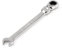 TEKTON 11/32 Inch Flex Head 12-Point Ratcheting Combination Wrench | WRC26309
