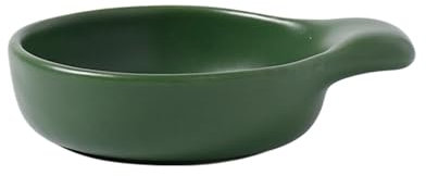 BybAgs Gravy Bowl Sturdy Dipping Sauce Bowl Cute Ceramic Sauce Cup and Practical Seasoning Cup for Home Restaurants Appetizer Dinner Decor Dripless Lip Spout (Color : Green, Size : 50ml/1.6oz)