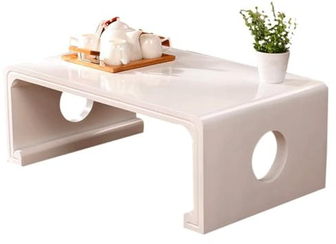 KLJUddGY Bodentisch Niedriger Tisch für Zuhause, rechteckige Bodentische, Tatami-Teetisch aus massivem Holz, Balkon, Erkerfenster, Arbeitszimmer, Schreibtisch, einfacher Couchtisch einzigartig