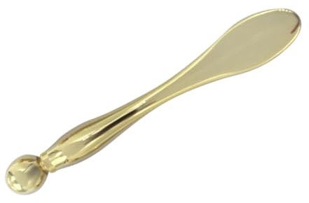 SHERCHPRY Massagestab Für Augencreme Gesichtsstraffungs-hilfe Creme-entnahmewerkzeug Augenmüdigkeitslinderung Hautpflege-tool Kompaktes Design Mit Löffel Und Stäbchen-enden Für Einfache Anwe