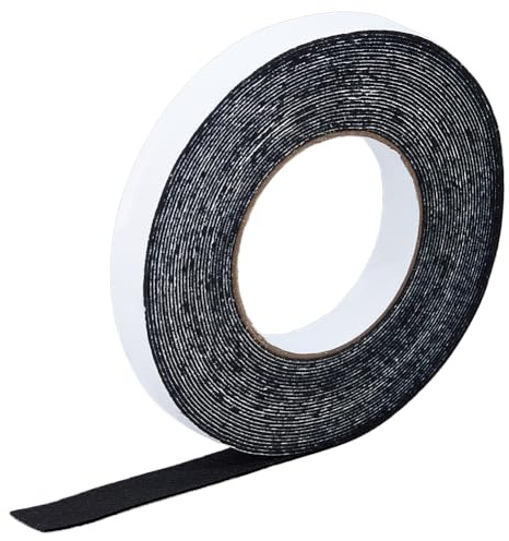 BENECREAT 10 m Selbstklebendes Filzband 20mm Filzstreifen Mit Selbstklebender Rückseite Schwarze Filzrolle Für Möbel Zum Schutz von Hartholzböden Stühlen Und Wänden