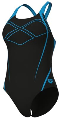Arena W Arena Graphic Swimsuit Swim PRO Back Intero Donna (Pacco da 1)