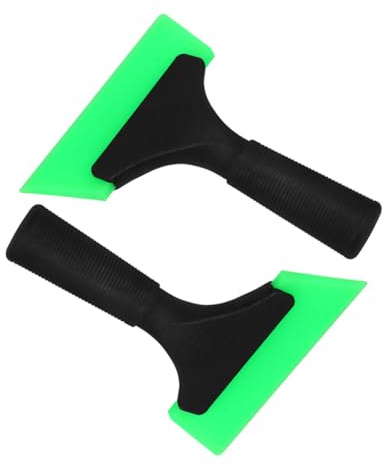 TOYZFRIENDY 2 Pezzi Raschietti per Pellicole Materiale Resistente Spatole Delicate per Rimozione Adesivi e Vetrofanie senza Graffi Strumenti Professionali per Wrapping e Pulizia Pellicola e