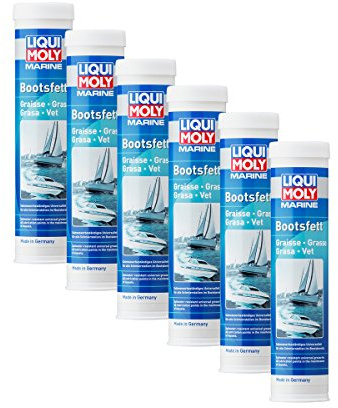 6x LIQUI MOLY 25043 Marine Bootsfett Wasserfest 400g