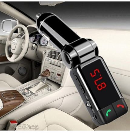 OISE ART STORE Trade Shop - Trasmettitore Bluetooth Vivavoce con Display FM Lettore Mp3 USB Modulatore Auto