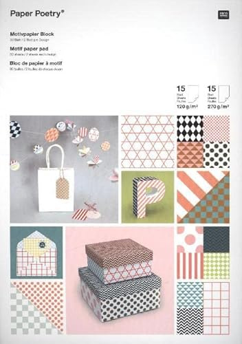 Motivpapierblock Graphic