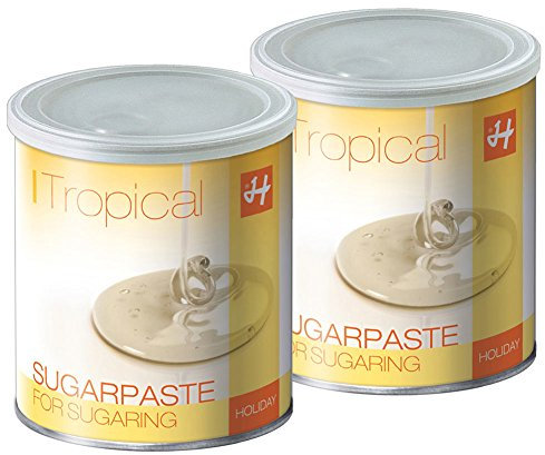 Zuckerpasten TROPICAL STRONG STRONG 2 x 1 kg Sugaring die effektive langfristige Haarentfernung ohne Vliesstreifen mit der Flicking Technik