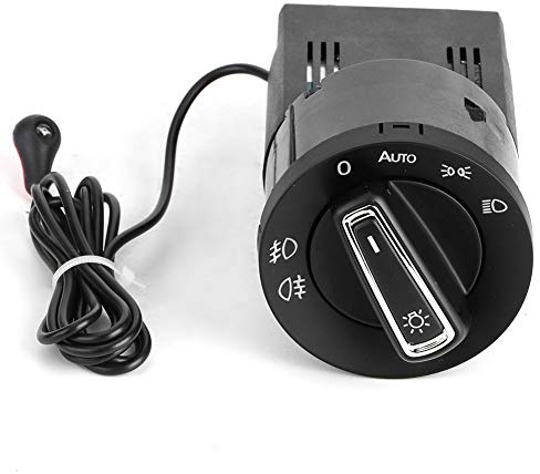 Automatik Lichtscter T5,Scheinwerferscter, Auto Scheinwerfer Lampe Kontrollscter Frontlicht Nscheinwerfer Scter Lichnsor Modul Fit Für Mk4 4 lichtscter automatik coming home, b
