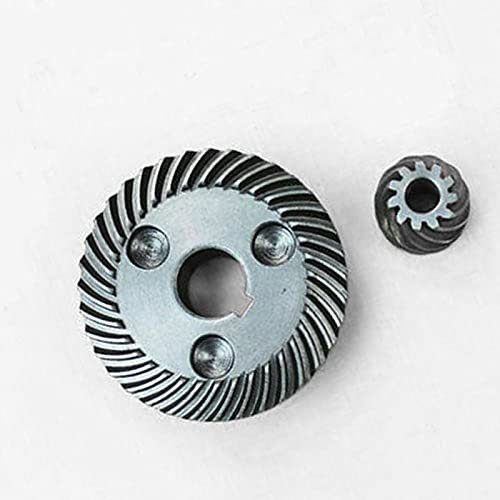 Engranaje cónico espiral para Makita, piezas de repuesto para amoladora angular 9555 NB 9554 NB 9557 NB 9558 NB, herramientas eléctricas con dientes en espiral, 1 ud.