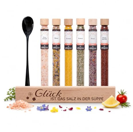 Löffelgeist® Gewürzset Glück ist das Salz in der Suppe