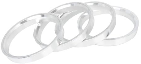 LIUCHUCHU Zentrierringe FüR Felgen Aluminium 4 Teile/Satz Auto Eexterior Rad Hub Ring 72 6mm Innen Durchmesser Zu 74 1mm Außen Durchmesser Links/rechts Platzierung Zentrierringe