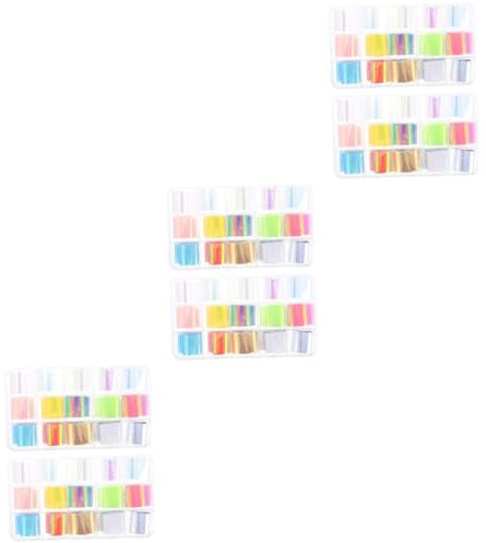 Alipis 90 involucri di caramelle di involucri di cioccolato torcere la carta oleata pirottini per confetti carta per incartare adesivi per per nail art carta da forno