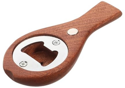 Luxshiny Aprribottiglie Per Frigorifero in Legno Forma Apribottiglie Funzionale Per e Bibite Organizza