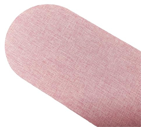 Vayliro 5 Stück 3D Wandpaneele 60x15cm Wandpolsterung Selbstklebend Antikollision Wandpolster Wandpaneele Kinderzimmer Wandkissen Wandverkleidung Wandschutz für Schlafzimmer Wohnzimmer,Hellrosa