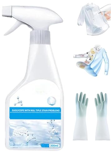Wondolla Stain Remover Spray, Ink Remover from Clothes With Gloves, Mattress Cleaner Stain Remover, Multi-Purpose Fabric Cleaner, Gentle Formula, Deep Cleaning and Long Lasting Fresh (1)