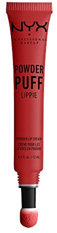 NYX Professional Makeup Lippencreme - Powder Puff Lippie Lip Cream, leichte Creme für die Lippen, pudrig-weicher Look, 12 ml, Puppy Love 02