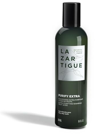 Lazartigue Purify Extra Shampoo Extra Purificante Cuoio Capelluto Grasso, 250ml