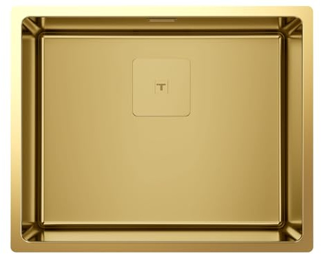 TEKA Fregadero de 1 Cubeta en Acero Inoxidable 18/10, Triple Posibilidad de Instalación, Silentsmart, Profundidad 200 Mm, Modelo Flexlinea RS15 50.40