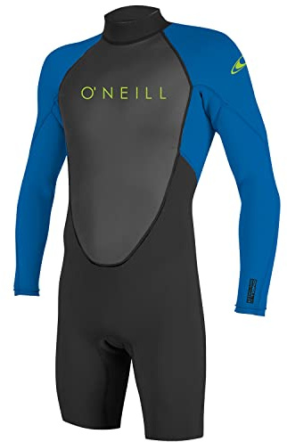 O'Neill Neoprenanzug Kinder Reactor-2 2mm Back Zip L/S Spring BLK/Ocean 12