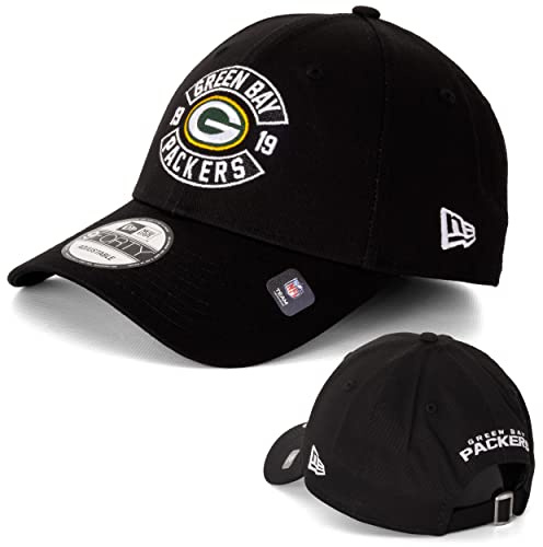 New Era Cap 9FORTY Basecap Herren MLB NBA NFL Limited Edition (Green Bay Packers Black)