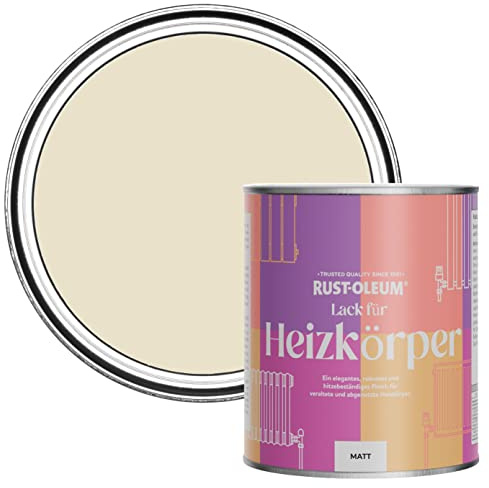 Rust-Oleum Beige Radiator Paint in Matt Finish - Longsands 750ml