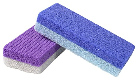 minkissy 2pezzi Strumento Pedicure Per Rimuovere Duroni e Indurimenti Dei Piedi Professionale Esfoliante e Rimozione Sicura Della Pelle Indurita Raspa Leggera e Portatile Per Cura Del Piede