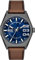 Diesel Herrenuhr Scraper quarz/3 Zeiger Uhrwerk 44mm Gehäusegröße mit einem Lederarmband DZ2189