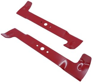 Rasenmähermesser Set/Mähdeck High-Lift Flügelmesser - 92cm Mähbreite - Ersatzmesser kompatibel mit AL-KO, Castelgarden, Dolmar, Honda, ISEKI, John Deere, Sabo, Solo, Stiga, Viking - 820043441