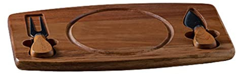SOBOUR Espacioso Tablas de para Embutidos, Utensilios, Tablas para Queso, Tablas para Queso, Tablas para Embutidos con Mango, Tabla para Cortar Queso y Juego de Cuchillos Multifunción