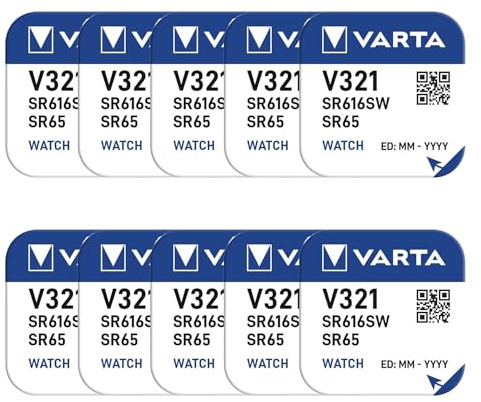 Varta Batterie Silberoxid-Knopfzelle 321