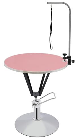 LENDISIY Hydraulischer Hundepflegetisch, Einstellbarer Trimmtisch Tierpflegetisch Schertisch Pflegetisch, Hydraulisch Anhebbarer Tierpflegetisch für Hunde Katze