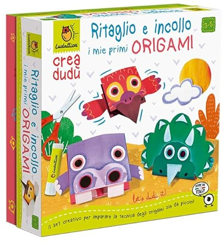 Ludattica - Erstellen Sie Dudou – schneiden und kleben Sie meine ersten Origami