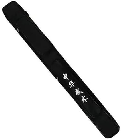 Taichi Sword Carrying Bag, 2-Layer Sword Carrying Case, Kung Fu Sword Holder, Tai Chi Sword Sets Prop Weapons Case,Chinese Kung Fu Sword Bag,Suitable for Saber/Foil,Durable A,Single layer 105cm